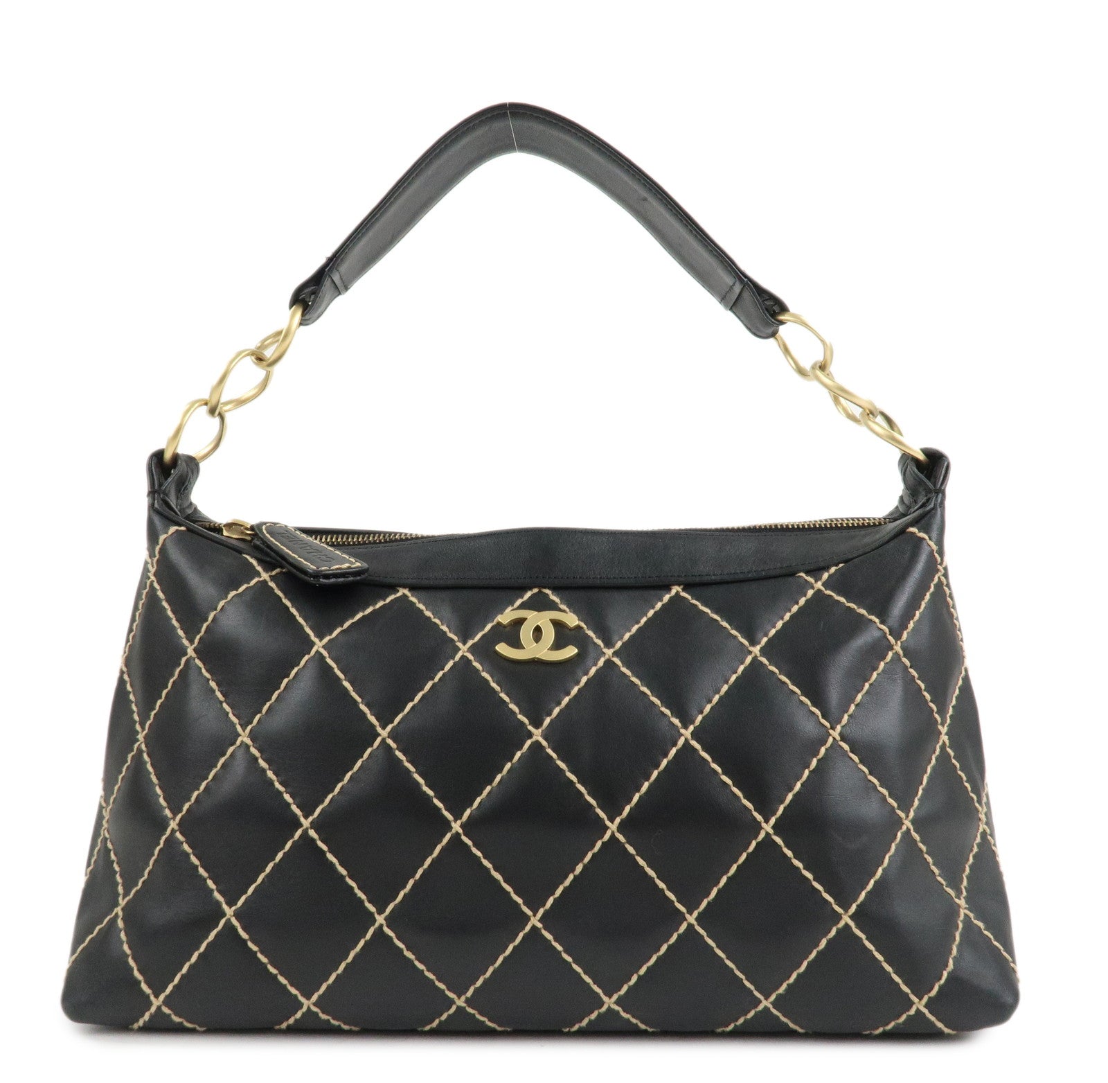 Chanel Schwarze Elegante Umhängetasche 2