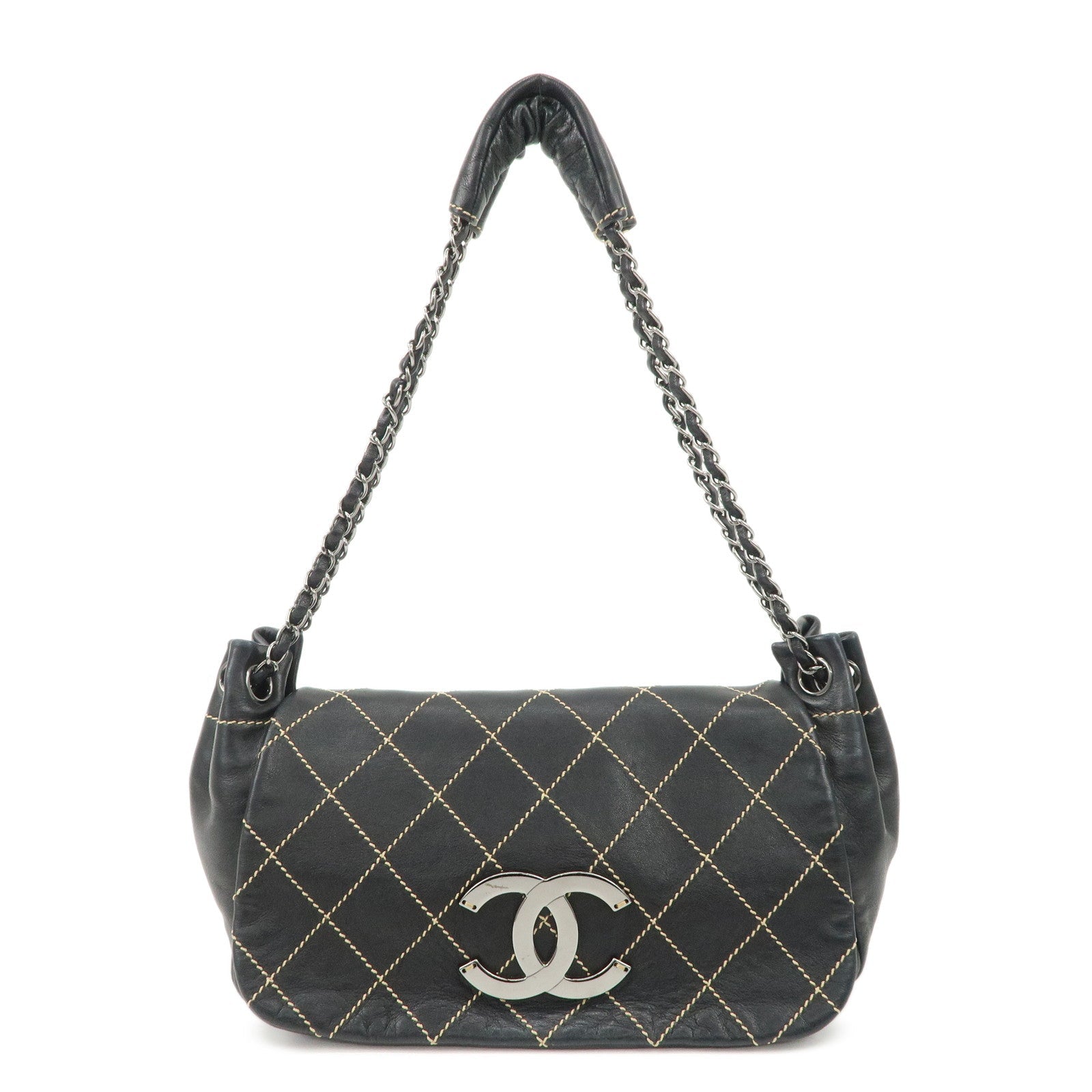 Chanel Schwarze Elegante Umhängetasche 3