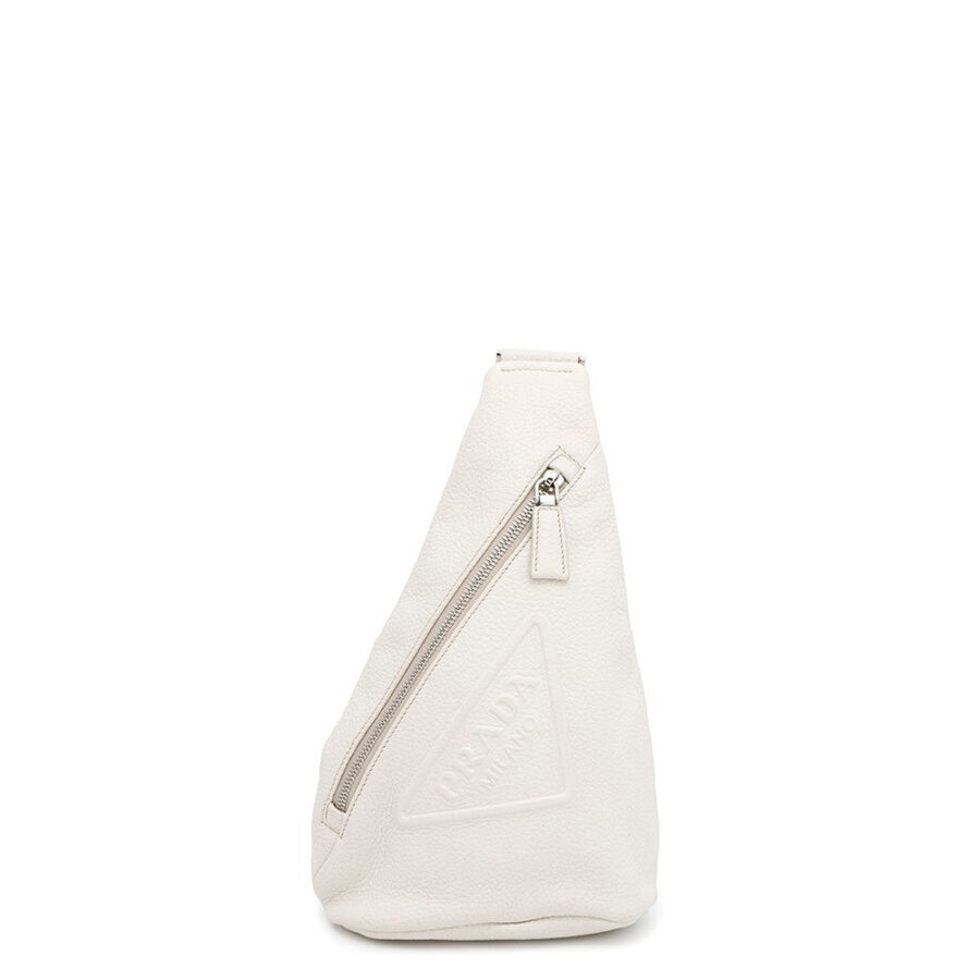 Prada Crossbody white bag – front view