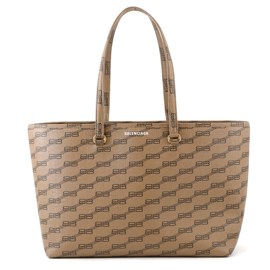 Balenciaga handbag brown – front view