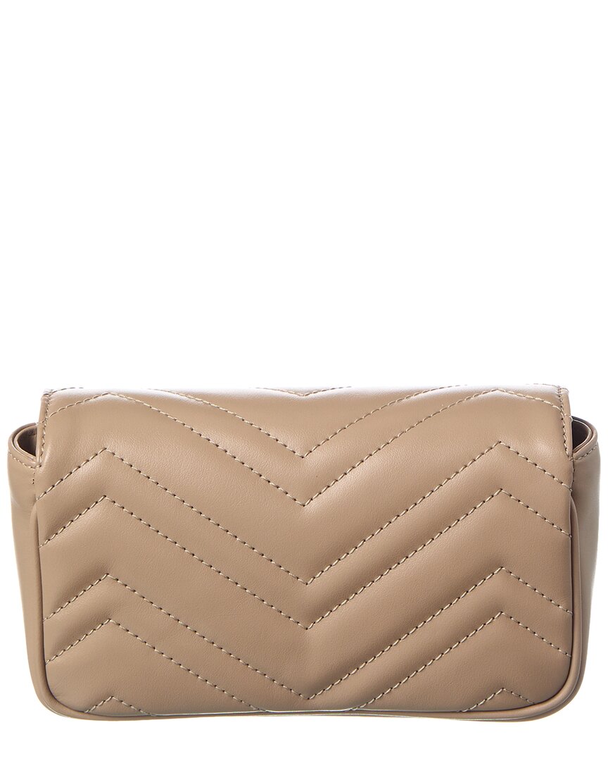 Gucci Gg Marmont Super Mini Leder Umhängetasche