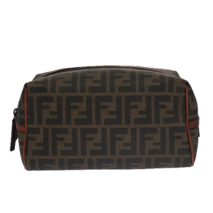 Fendi Ff Brown Canvas Clutch Warenkorb () | Studio Nafay