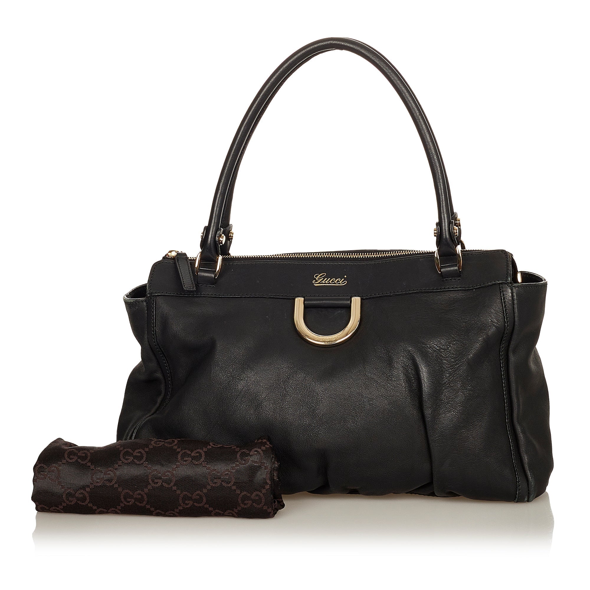 Gucci Abbey D-Ring Shopper Schwarz