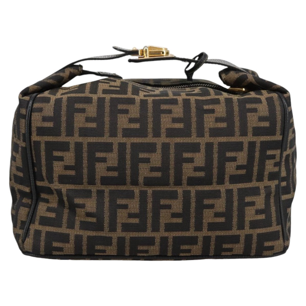 Fendi Brown Canvas Clutch Warenkorb ()