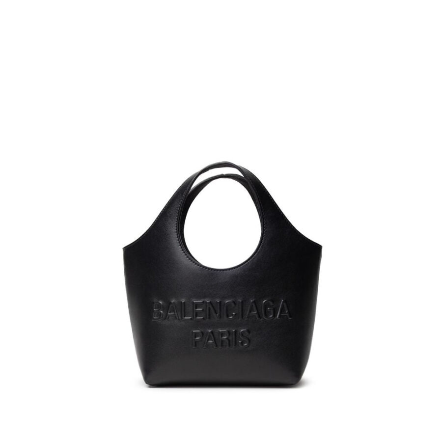 Balenciaga Tote black bag – front view