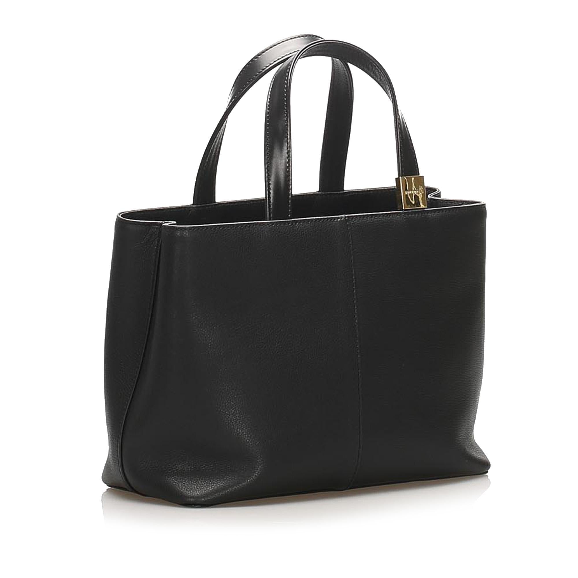 Burberry handbag – front view