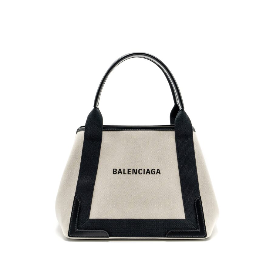 Balenciaga Tote black bag – front view
