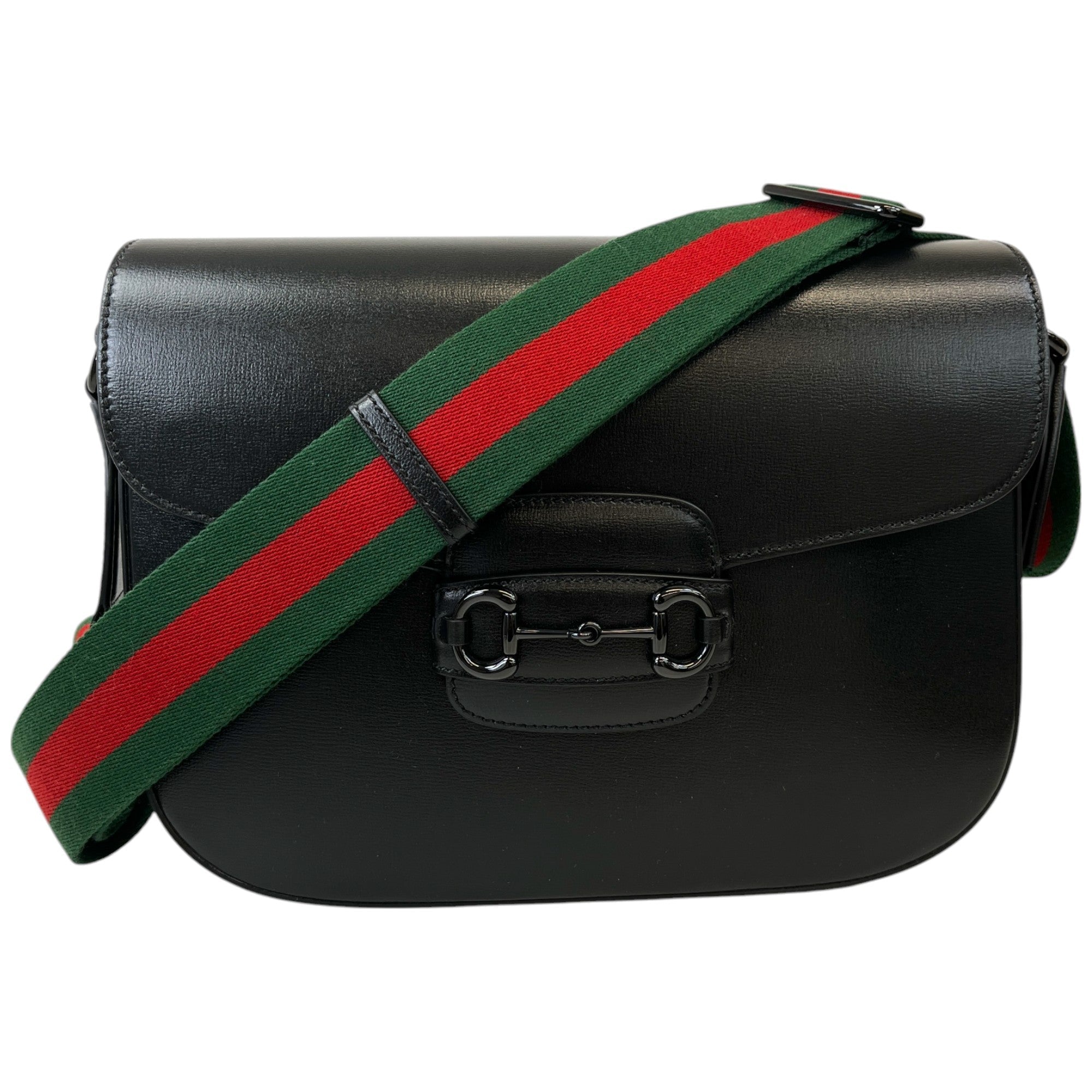 Women’s Horsebit Handtasche Schwarz