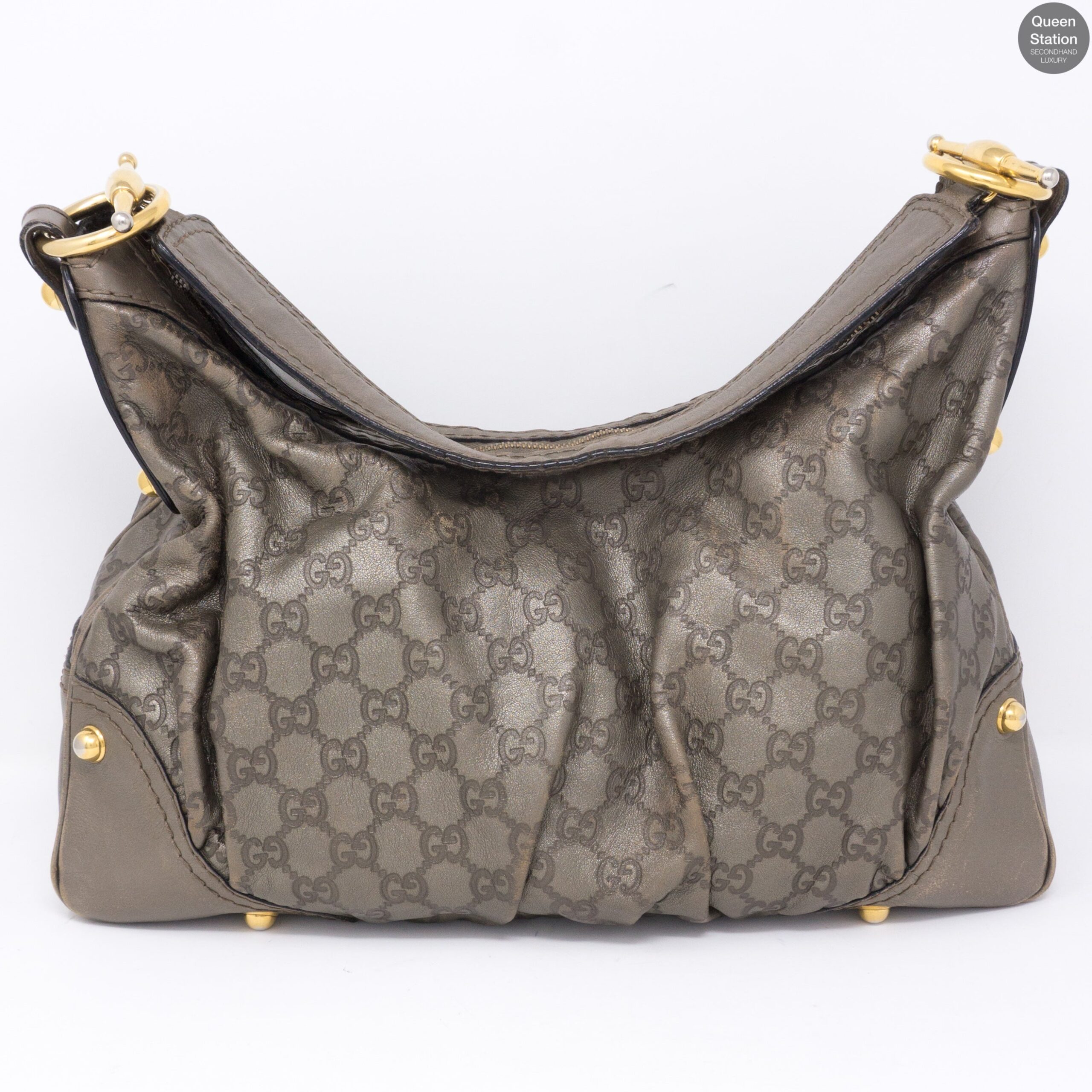 Gucci Leder Umhängetasche