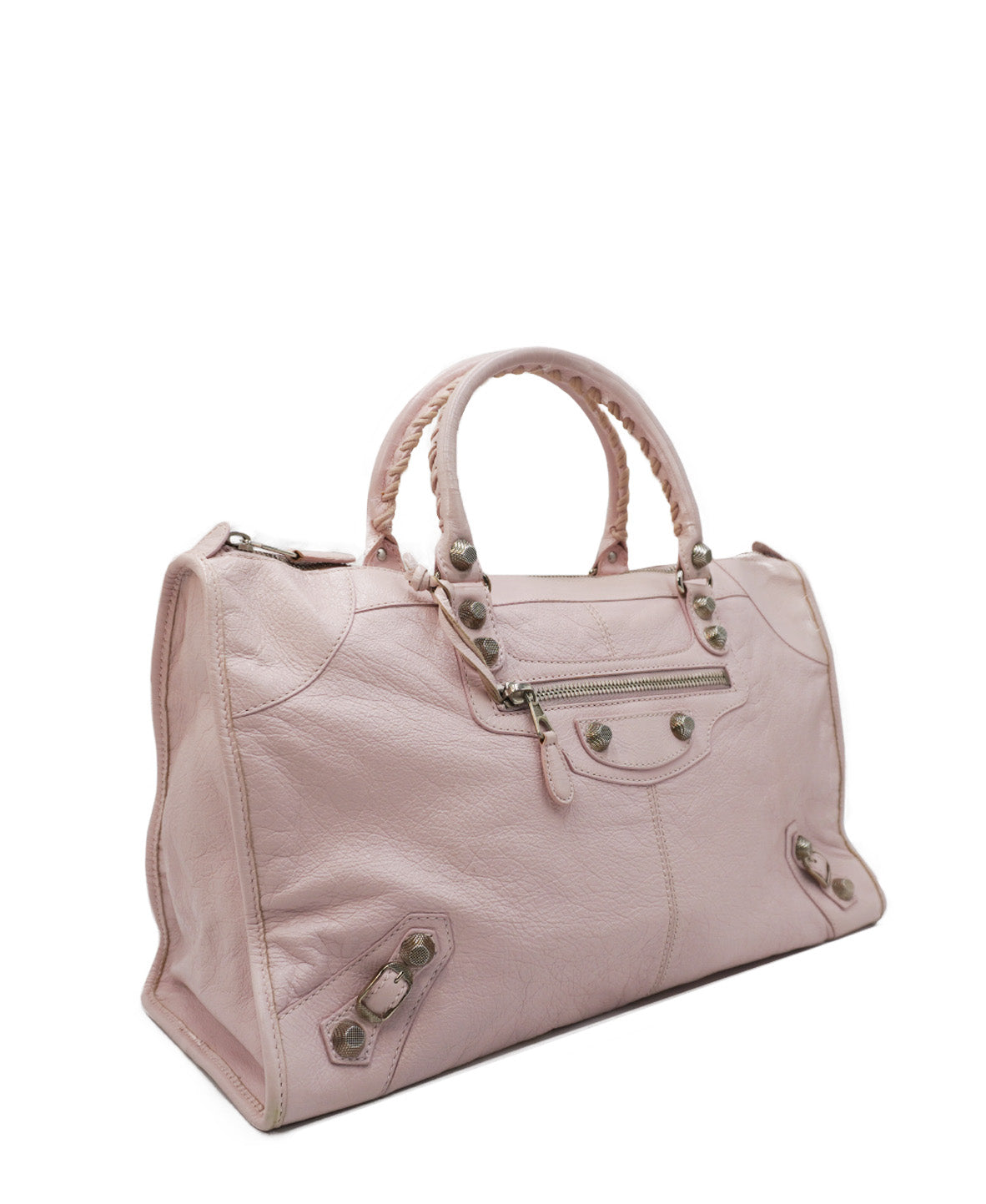 Agneau Giant 12 Silber-Hardware City Rosa