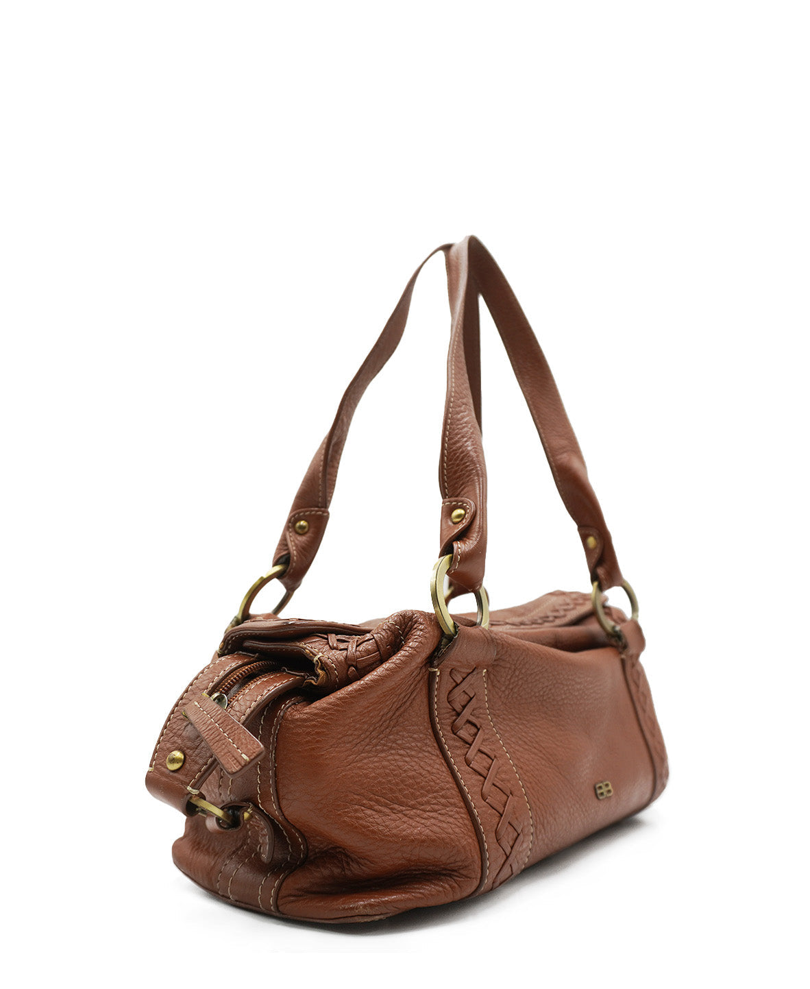 Satchel BB Schultertasche Braun