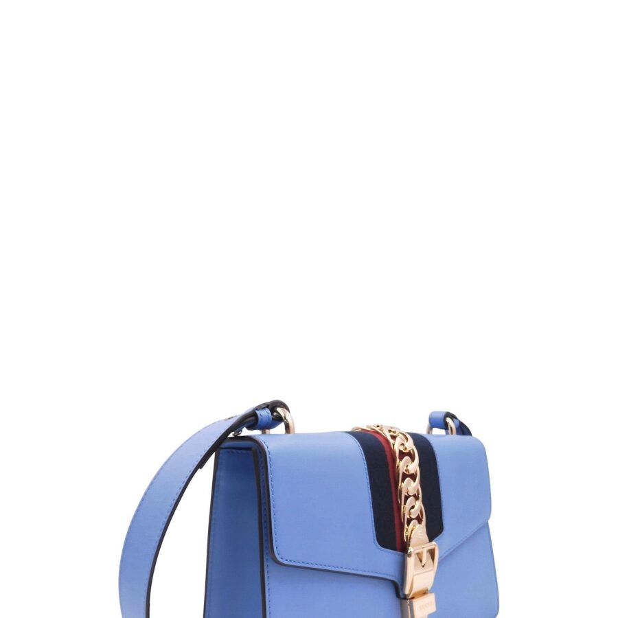 Louis Vuitton Sylvie blue bag – front view