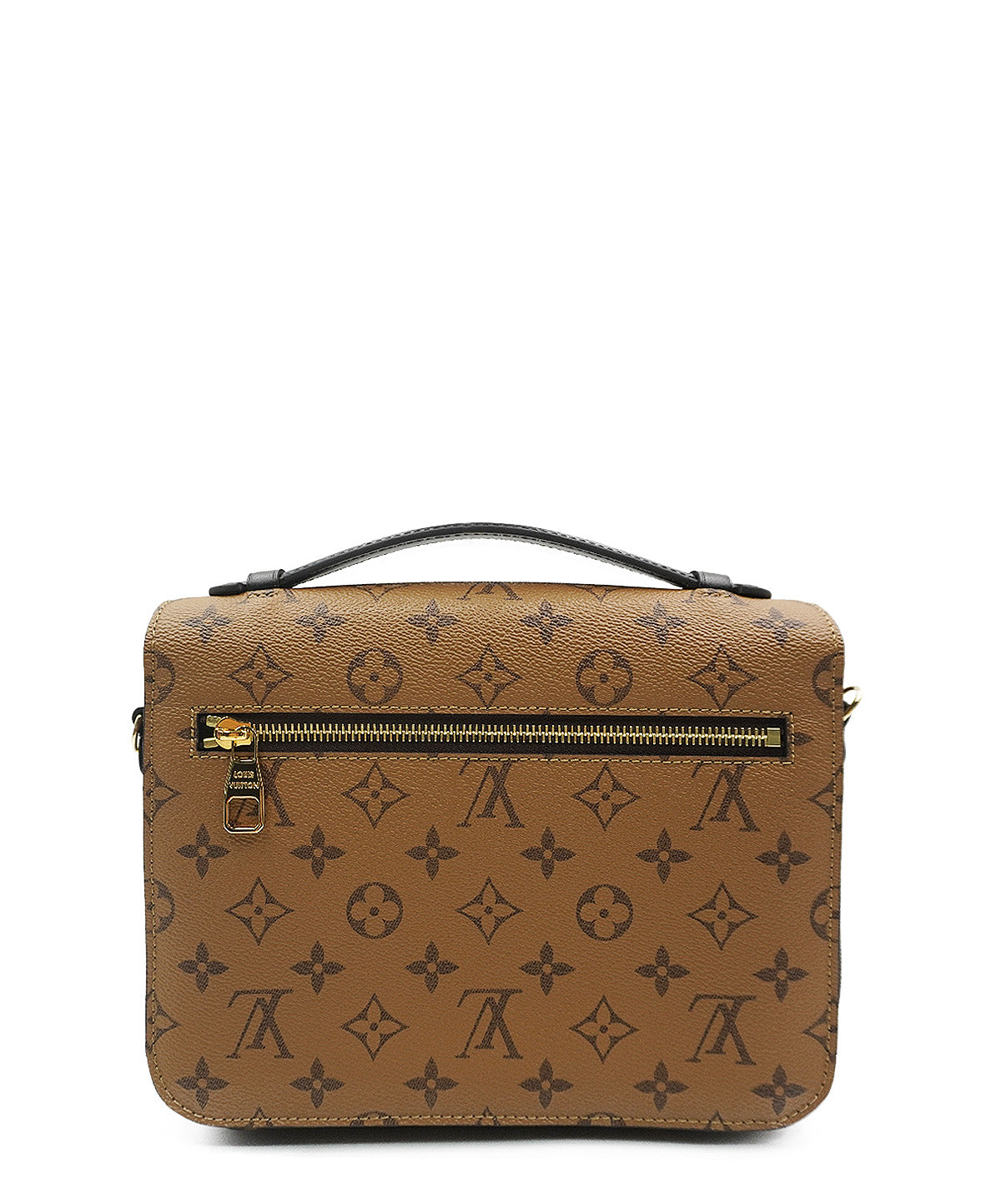 MONOGRAMM Reverse Canvas Pochette Metis Braun